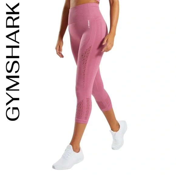 Gymshark Energy + Seamless legging in dusty pink Size Medium - Picture 1 of 9